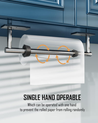 BathDANCE single-hand tear design enables effortless towel dispensing in busy kitchens.