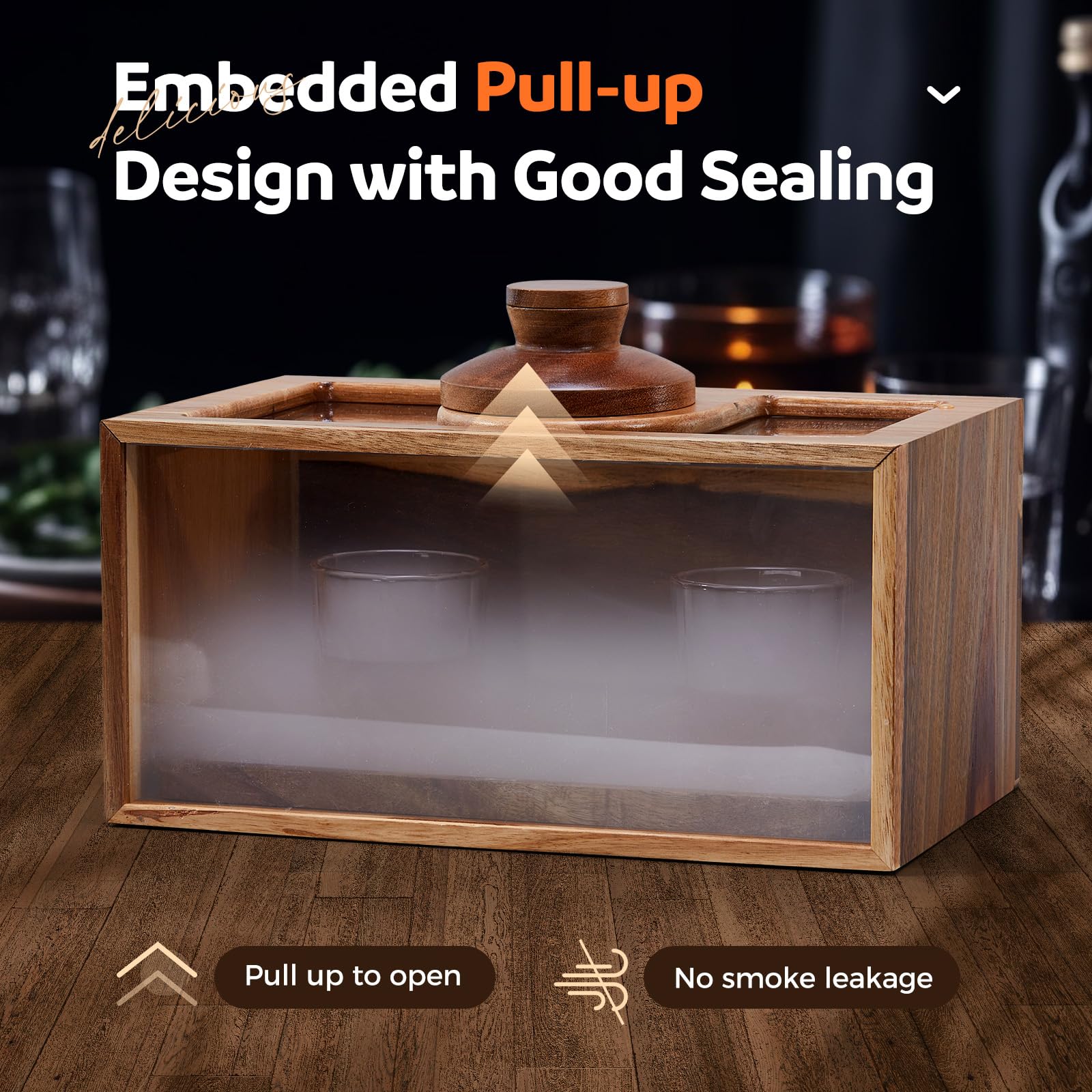 Batoslee kit demonstrates four-glass capacity for entertaining