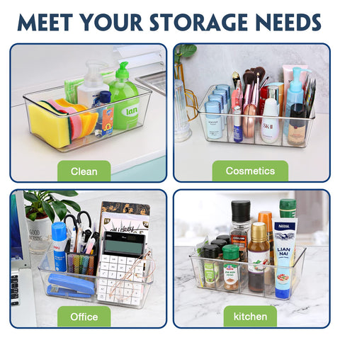 Batoto durable BPA-free bin clear provides sturdy storage you can trust.