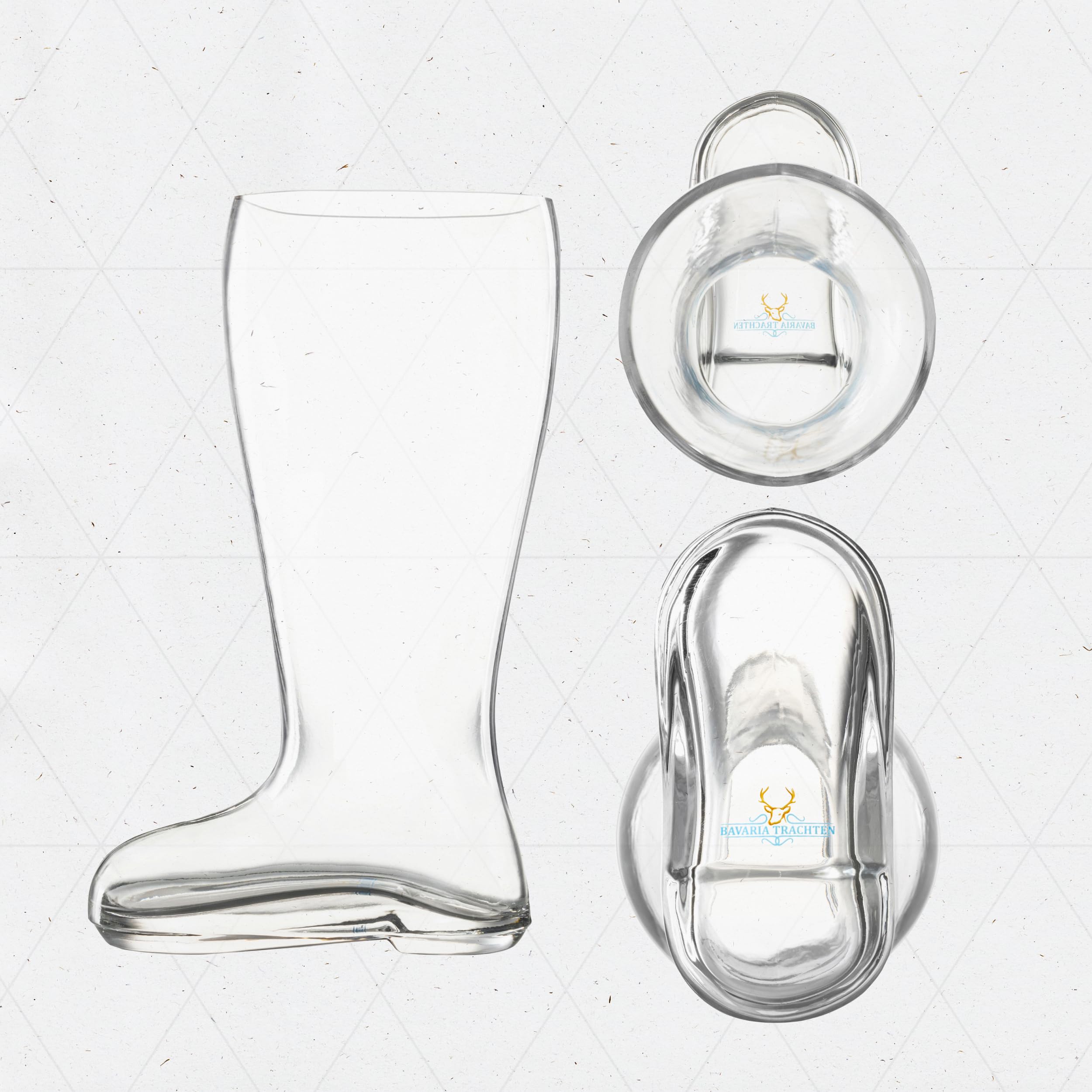 BAVARIA TRACHTEN Das Boot 1L beer glass full mug, dramatic centerpiece for celebrations.