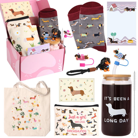 Bayelove dachshund glass cup for daily coffee with high-heat resistance.
