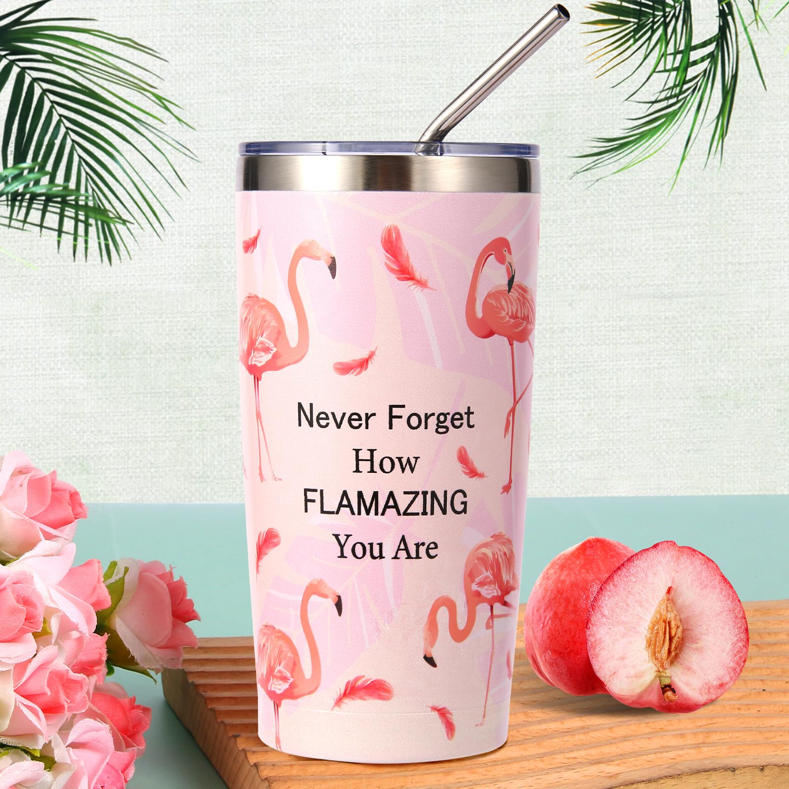 Bayelove flamingo keychain adds cheerful charm to everyday bags.