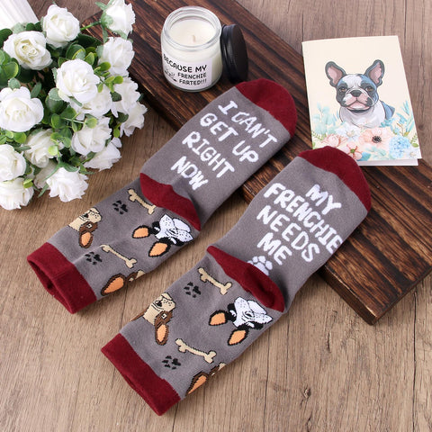 Bayelove Frenchie kitchen towel adds bulldog decor to the kitchen