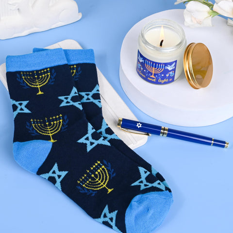 Bayelove Hanukkah keychain—compact, handy for keys and bags
