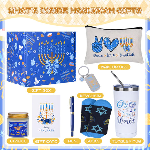 Bayelove Hanukkah socks—cozy knitwear for festive, comfy evenings