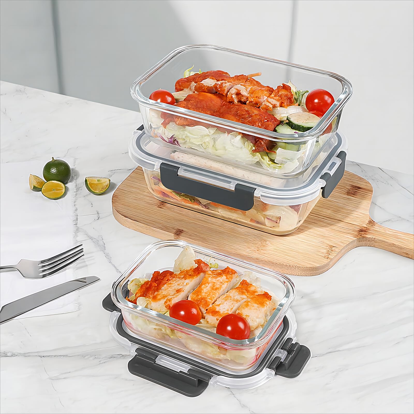 Bayzz borosilicate glass is freezer, oven, microwave, and dishwasher safe.