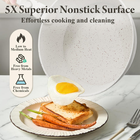 Bazova casserole pots 4qt and 6.8qt for family meals