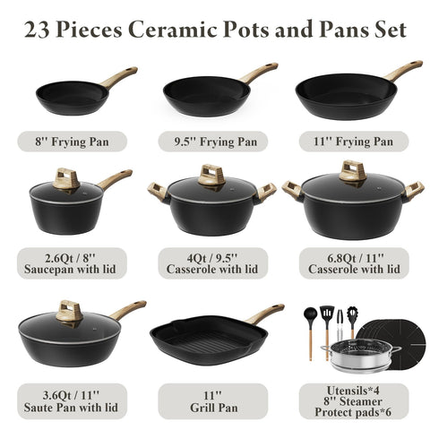 Bazova ceramic nonstick coating close-up showing smooth surface