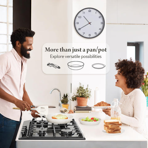 Bazova dishwasher-safe cookware offering easy cleaning and long-lasting coating.