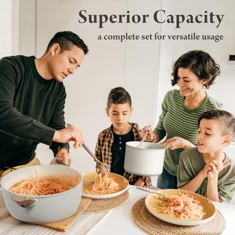 Bazova complete 25-piece set ready for everyday meals.