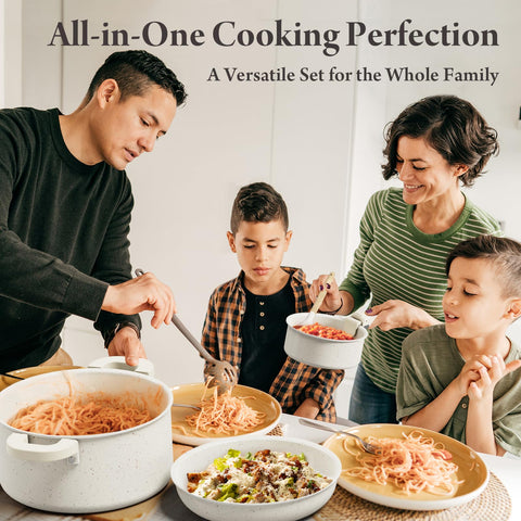 Bazova dishwasher-safe pots and pans for convenient cleaning