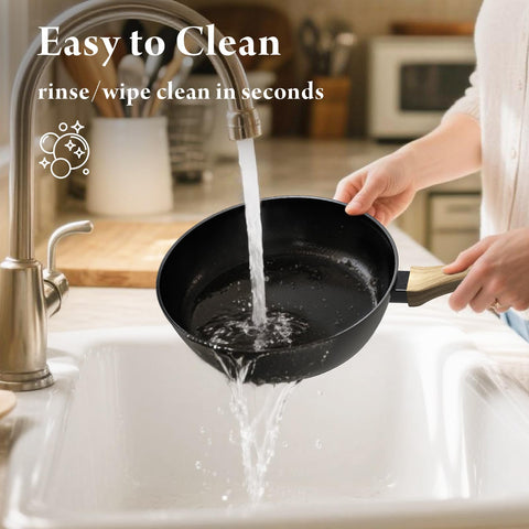 Bazova easy-clean ceramic surface ready for quick cleanup