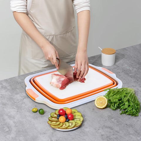 Fold-flat storage makes BBQ Prep Tub easy to store on boats and in campers.