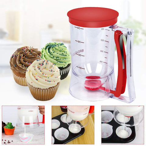 BBSTARZ batter dispenser measuring marks help ensure consistent portions