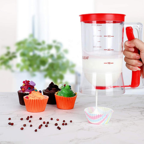 BBSTARZ batter dispenser transparent body makes batter level easy to monitor
