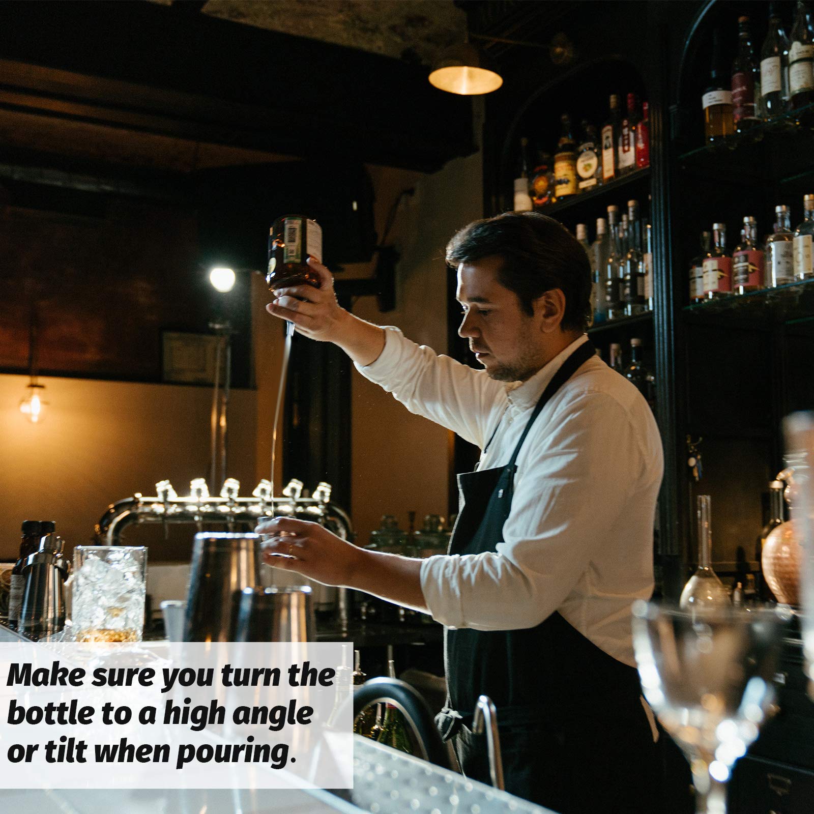 BBTO fits most bottles, ideal for home bars and events.