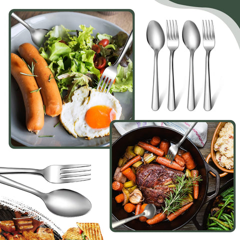 BBTO mirror-polished silverware design enhances table aesthetics.