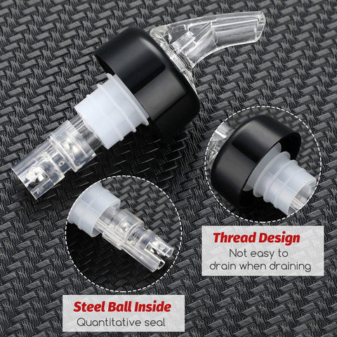 BBTO sealed cap pourer cover for tidy storage and spill control.