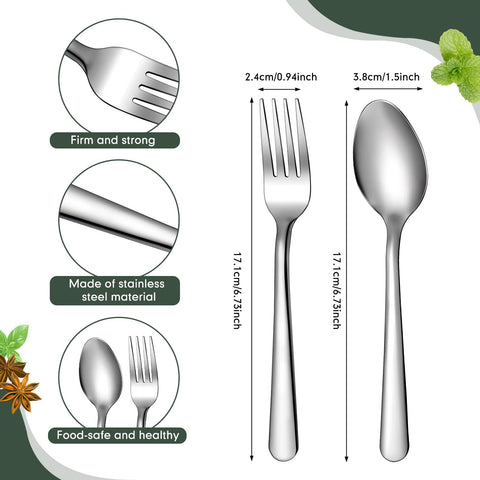 BBTO teaspoons 6.7 inches, ideal for soups and desserts.