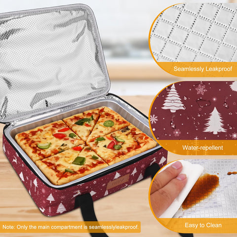 BBV Christmas Elk two-way zipper enables easy access during setup