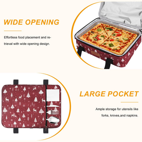 BBV Christmas Elk waterproof and leak-proof design for mess-free transport