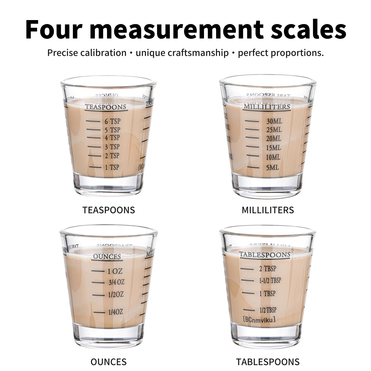 BCnmviku 26-increment measurements aid accurate portioning