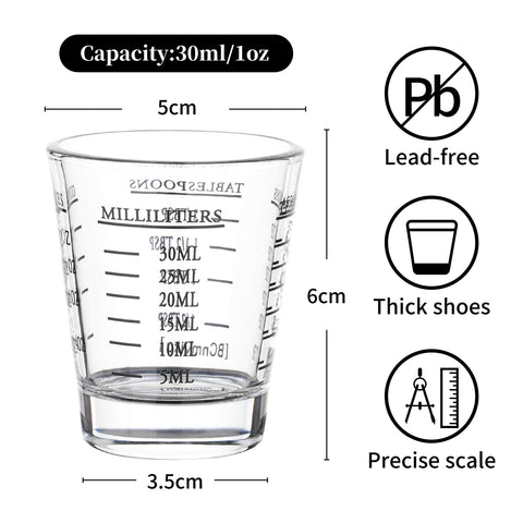 BCnmviku heavy glass base provides stable pouring and reduced spills