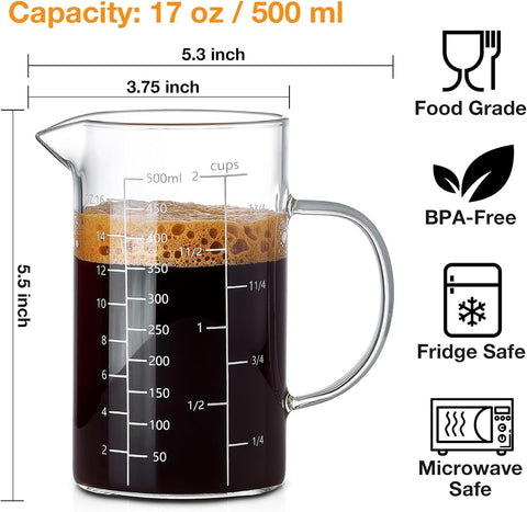 BCnmviku high borosilicate glass resists heat for safe kitchen use