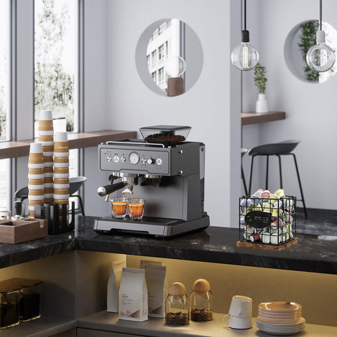 BCOZLUX portable coffee-bar organizer for desks and small spaces