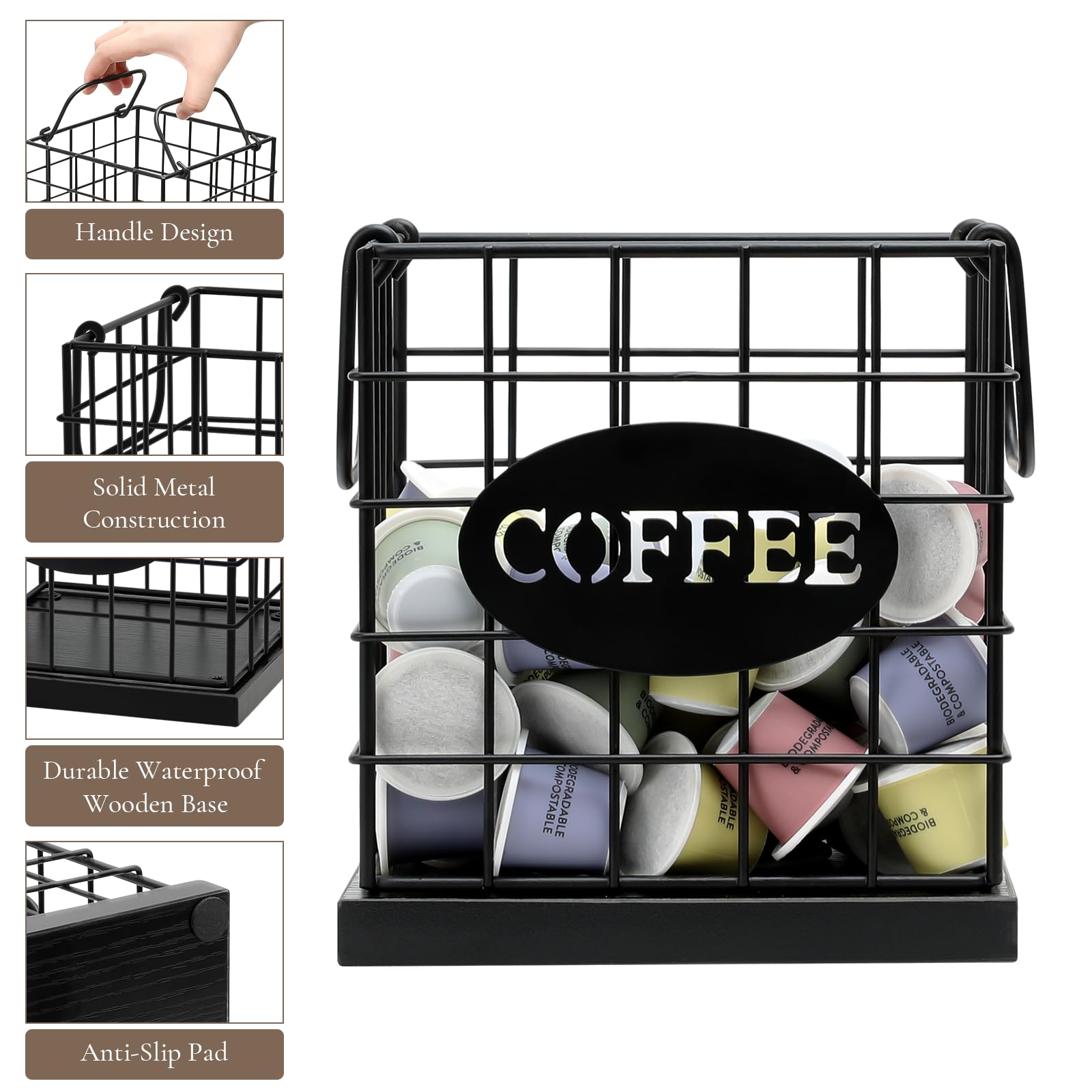 BCOZLUX rustic black wood panel detail enhances kitchen decor.