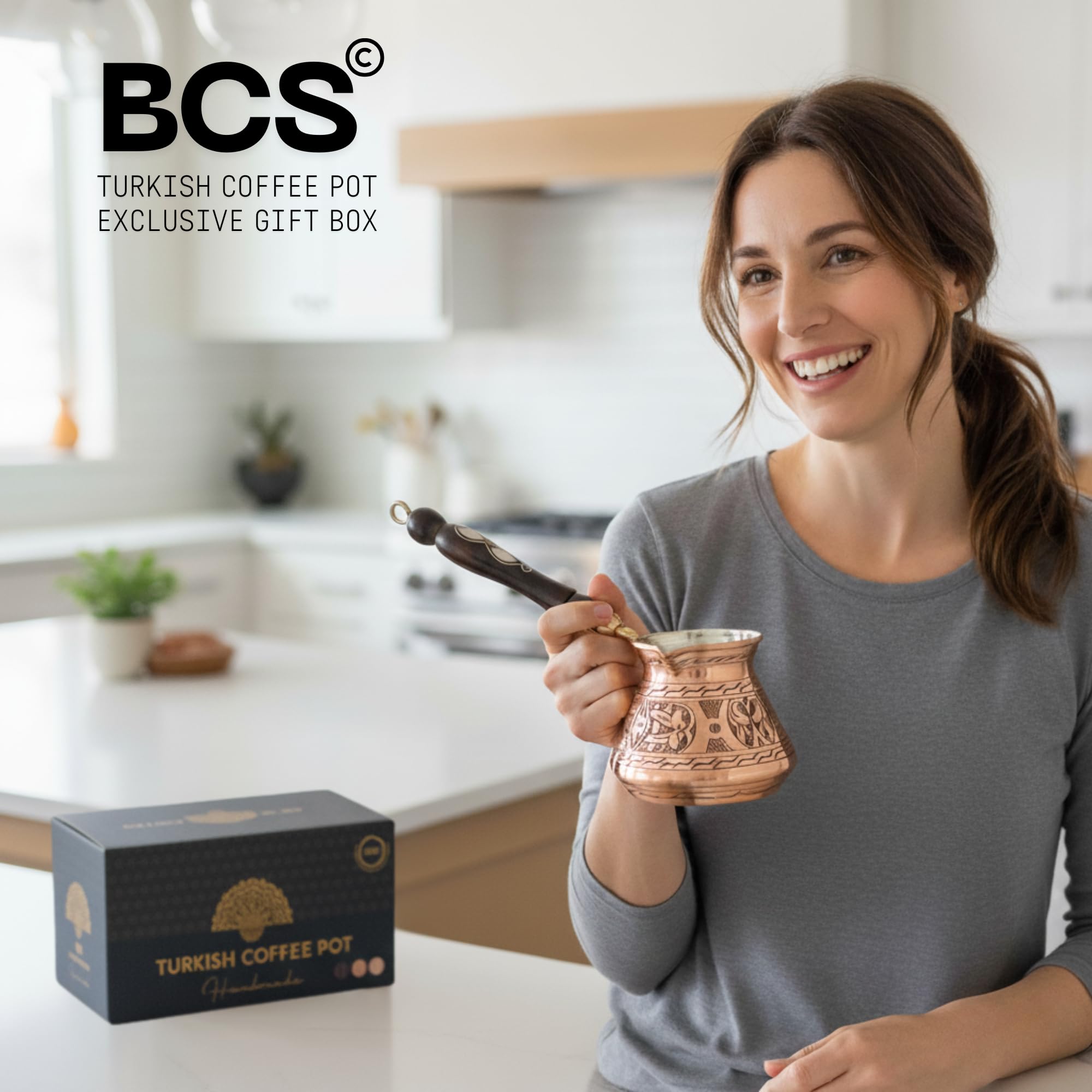 BCS compatible with gas, electric, and ceramic cooktops for versatile heating