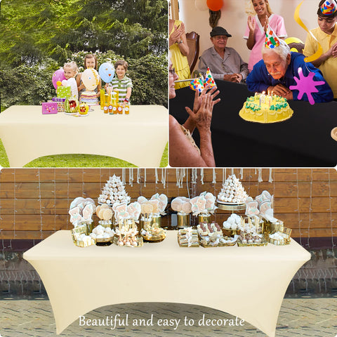 BDDC stain-resistant fabric keeps surfaces neat during celebrations.