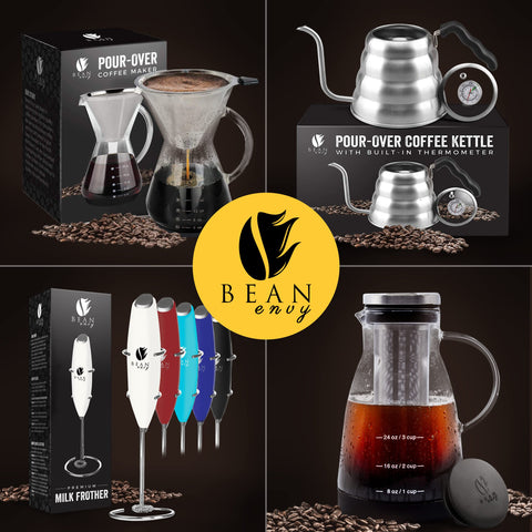 Bean Envy complete pour over set for café-quality mornings