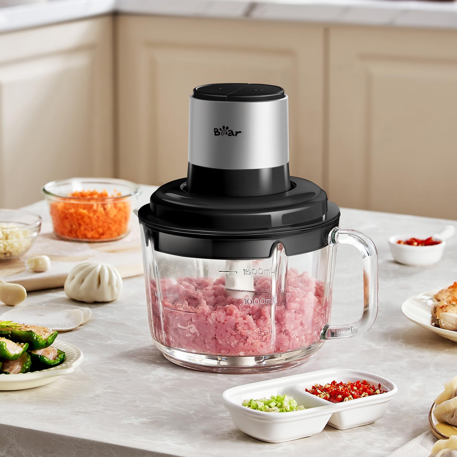 Bear Food Processor ideal for everyday chopping and blending tasks