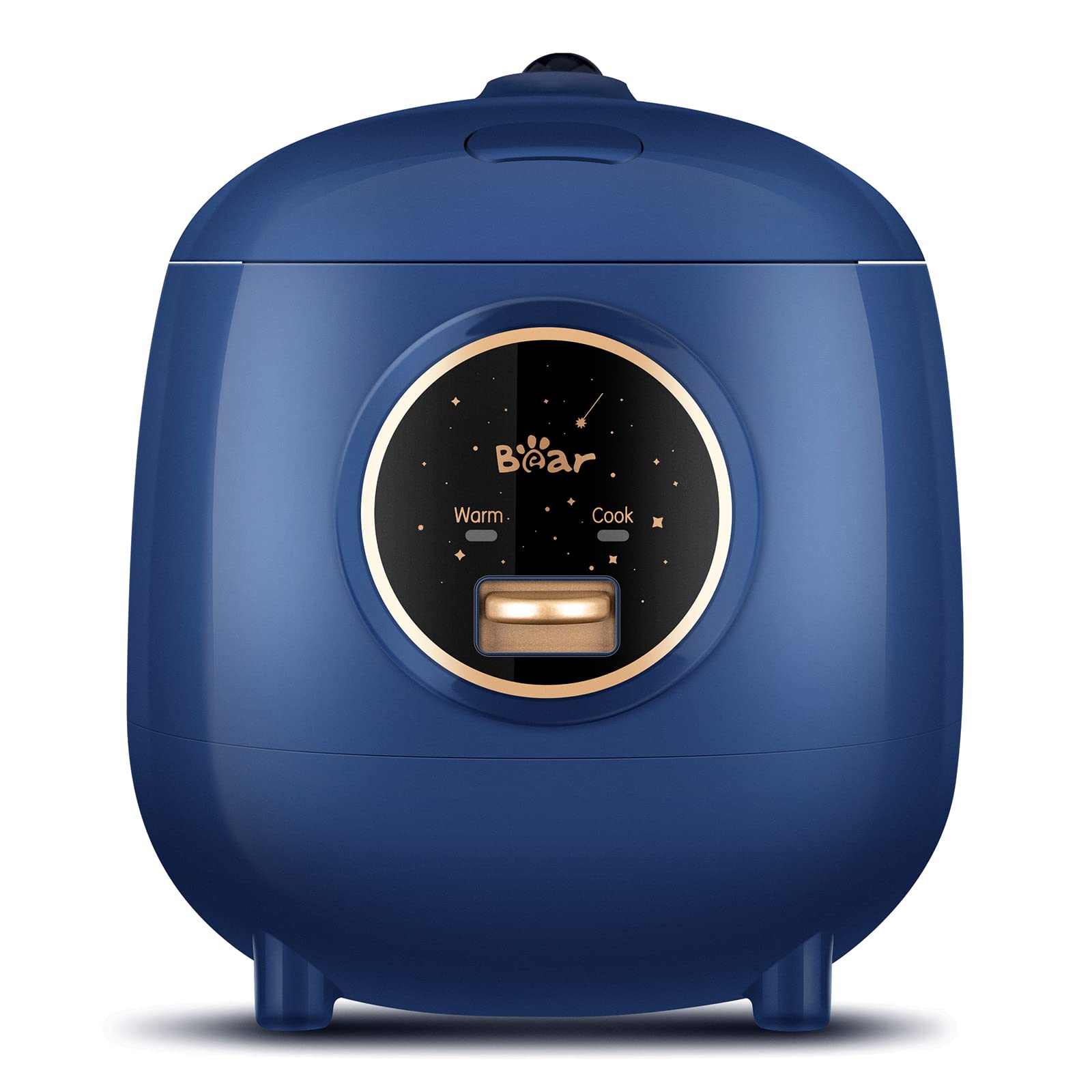 Bear Mini Rice Cooker front view showing compact design for small kitchens.