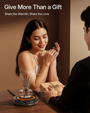 Bearwind large plate indicates auto shut-off feature for safety.