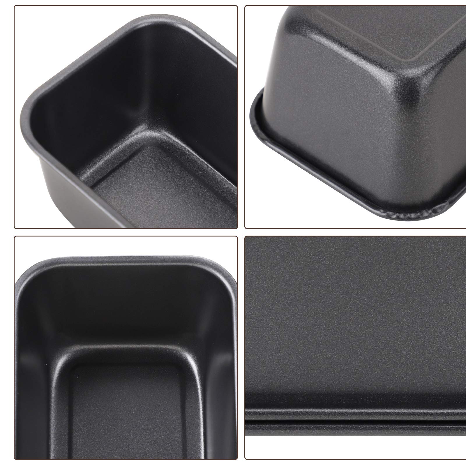 Beasea two-pack loaf pans ideal for bread and cake baking