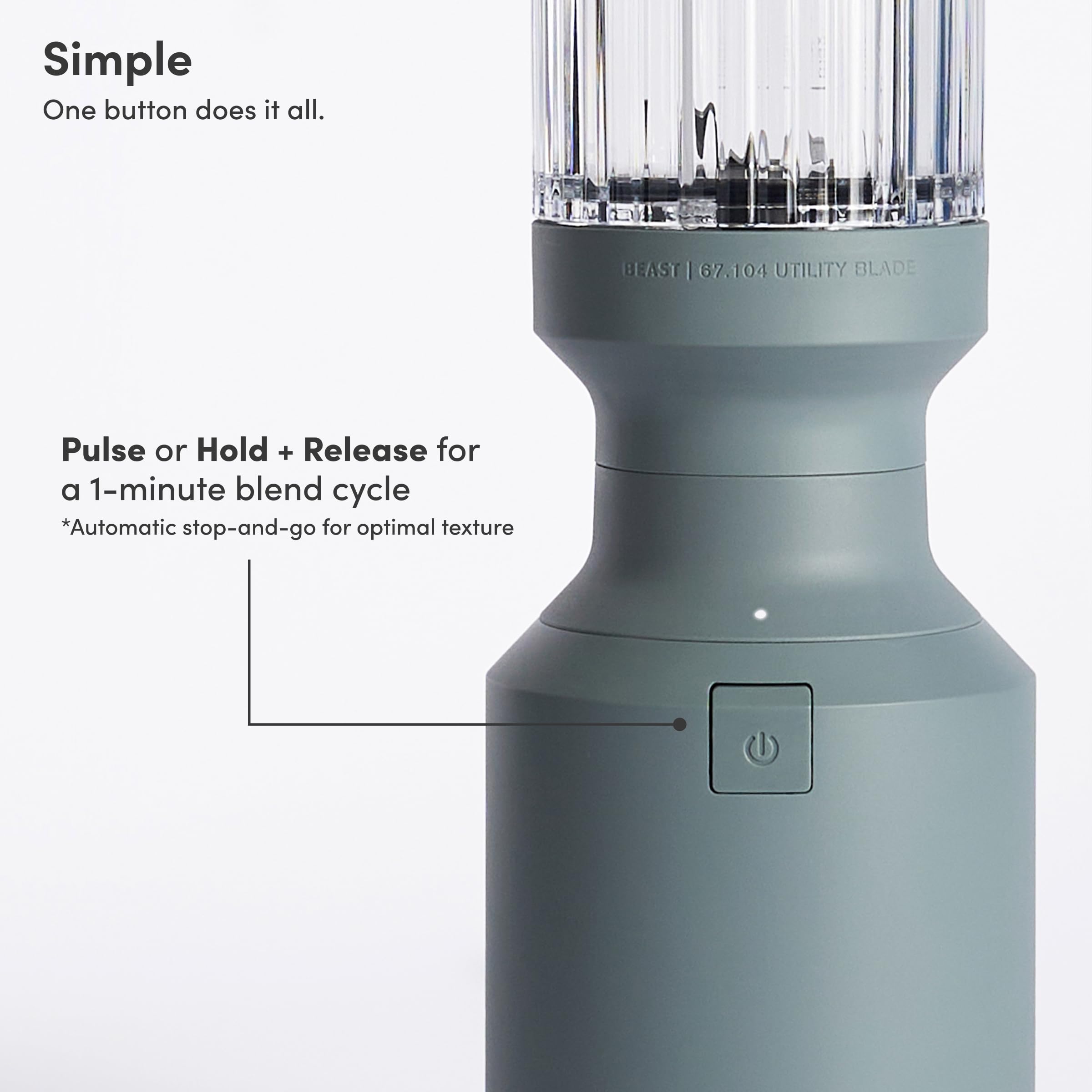 BEAST Mighty 850 Plus 14oz vessel perfect for compact portions.