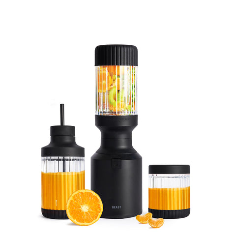BEAST The Beast Mini Blender Plus on countertop for fast smoothies