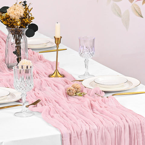 Beautane soft-texture table runner perfect for baby showers and celebrations