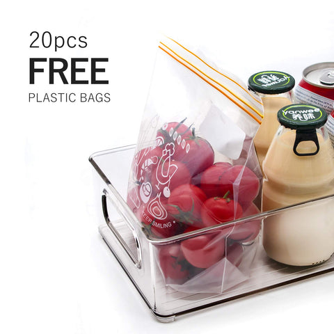 Beauty Cottage BPA-free plastic bin offers safe food storage.