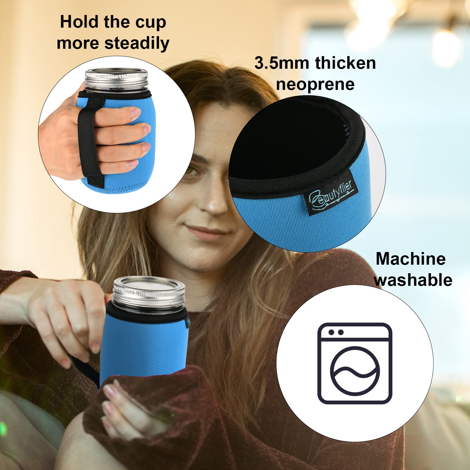 Beautyflier three-color set adds style to every beverage moment.