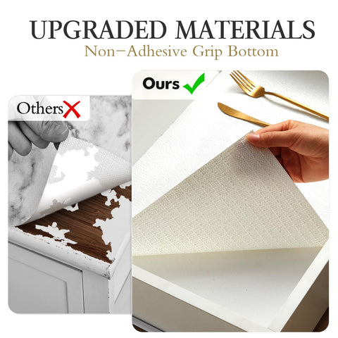 Beautysaid durable PVC liner designed for long-lasting use in cabinets.