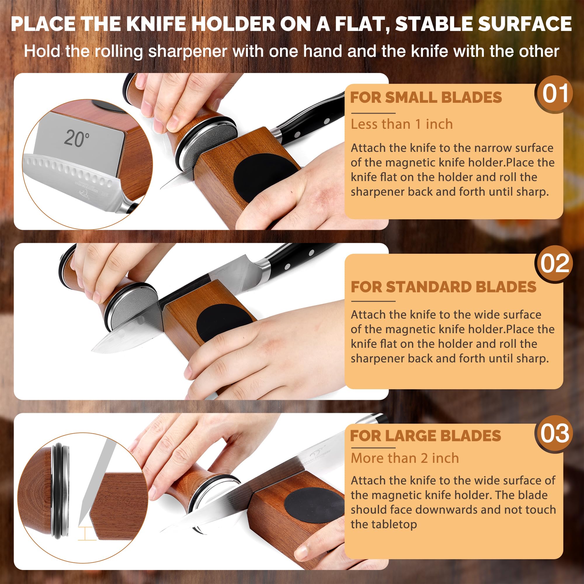 BEAYFILY replaceable discs for versatile edges across steels