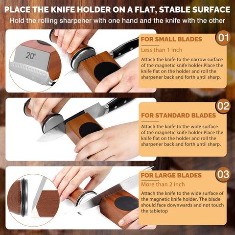 BEAYFILY replaceable discs for versatile edges across steels