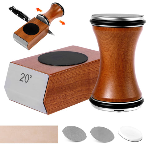 BEAYFILY rolling sharpener with ergonomic handle for precise blade control