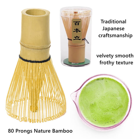 BECCOBEAT pink glass matcha cup ideal for latte art and creamy drinks