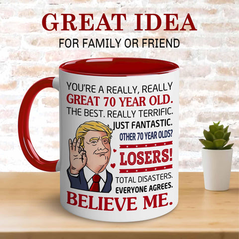 BECHUSKY mug with ergonomic handle for comfortable daily coffee moments.