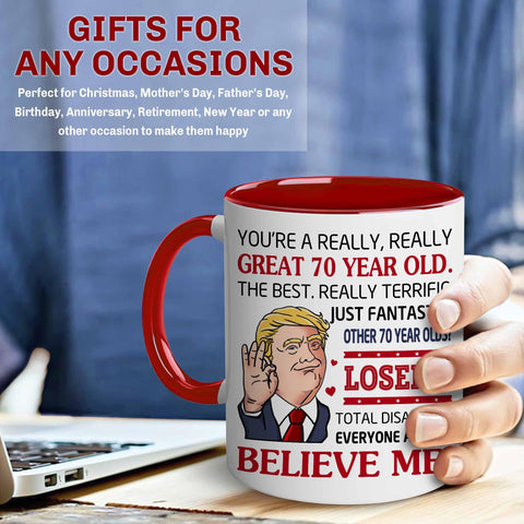 BECHUSKY birthday mug makes a thoughtful gift for men or women.