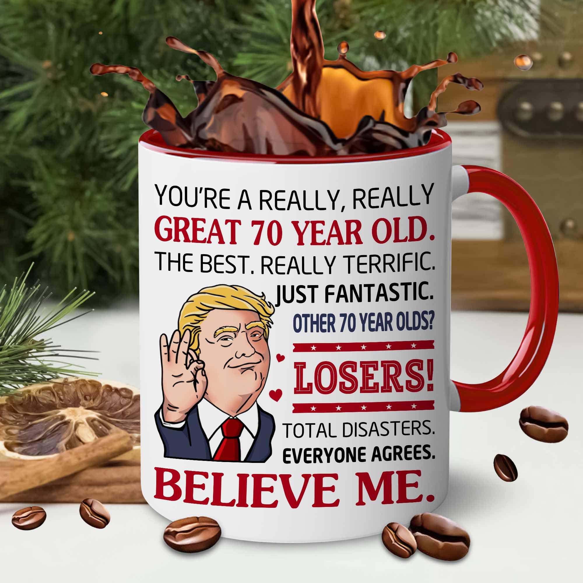 BECHUSKY 1956-themed mug adds nostalgic flair to morning routines.